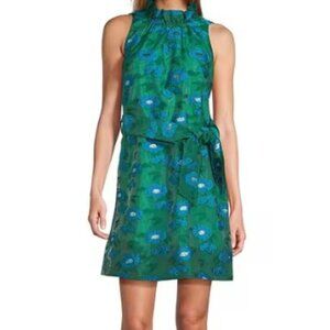 Abbey Glass Blue/Green Cocktail Dress